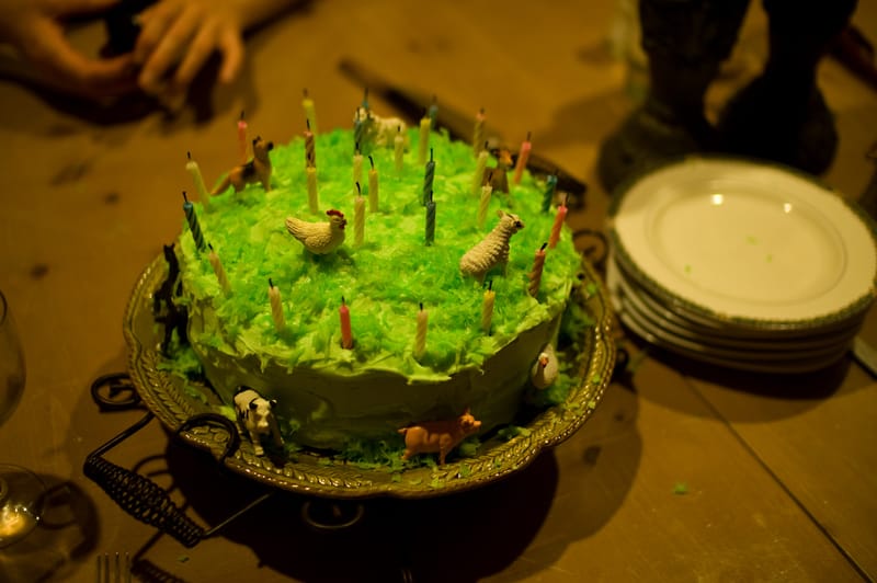 Birthday Cake Fire